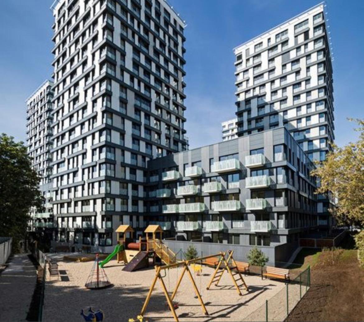 Residence Garden Tower - Parking Prag Exteriör bild