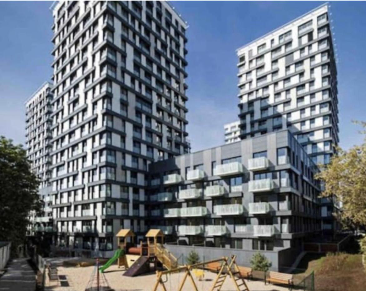 Residence Garden Tower - Parking Prag Exteriör bild